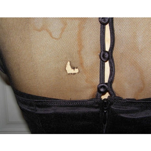 NWT w/Defect $700 LA Perla Smoking Collection Bustier/Corset top size 36… - Picture 10 of 14